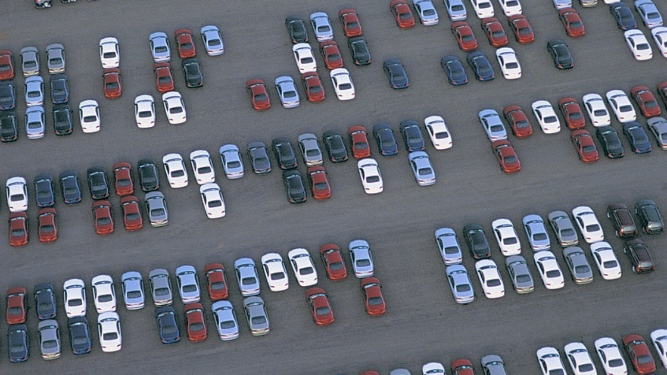 cars, parking lot, transport